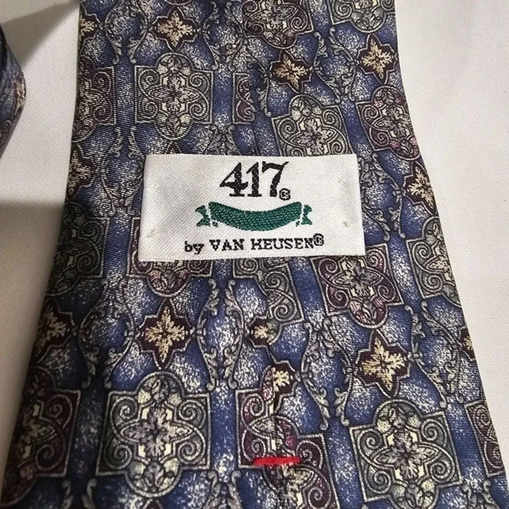Van Huesen 417 Silk Ties - Lot of 3, Men's Neckties, Neckties